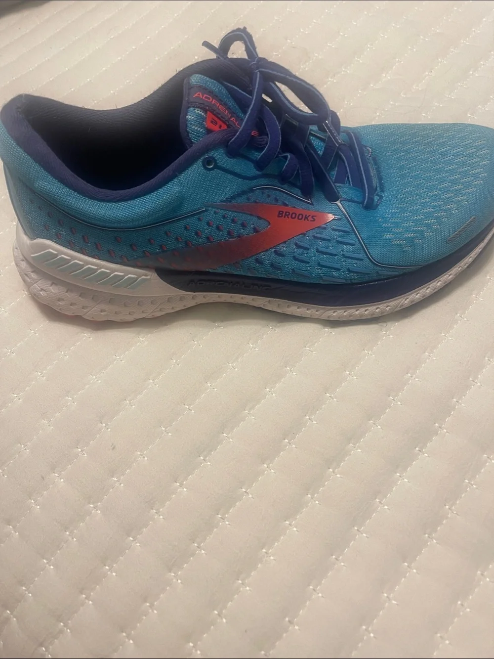 Brooks Teal and Coral Women's Running Shoes